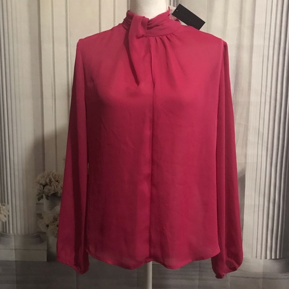 🔥 Worthington 🔥 Long Sleeve Blouse - Picture 1 of 4